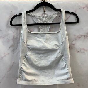 NWOT FP Movement Women's White Yoga Tank Top Size XL